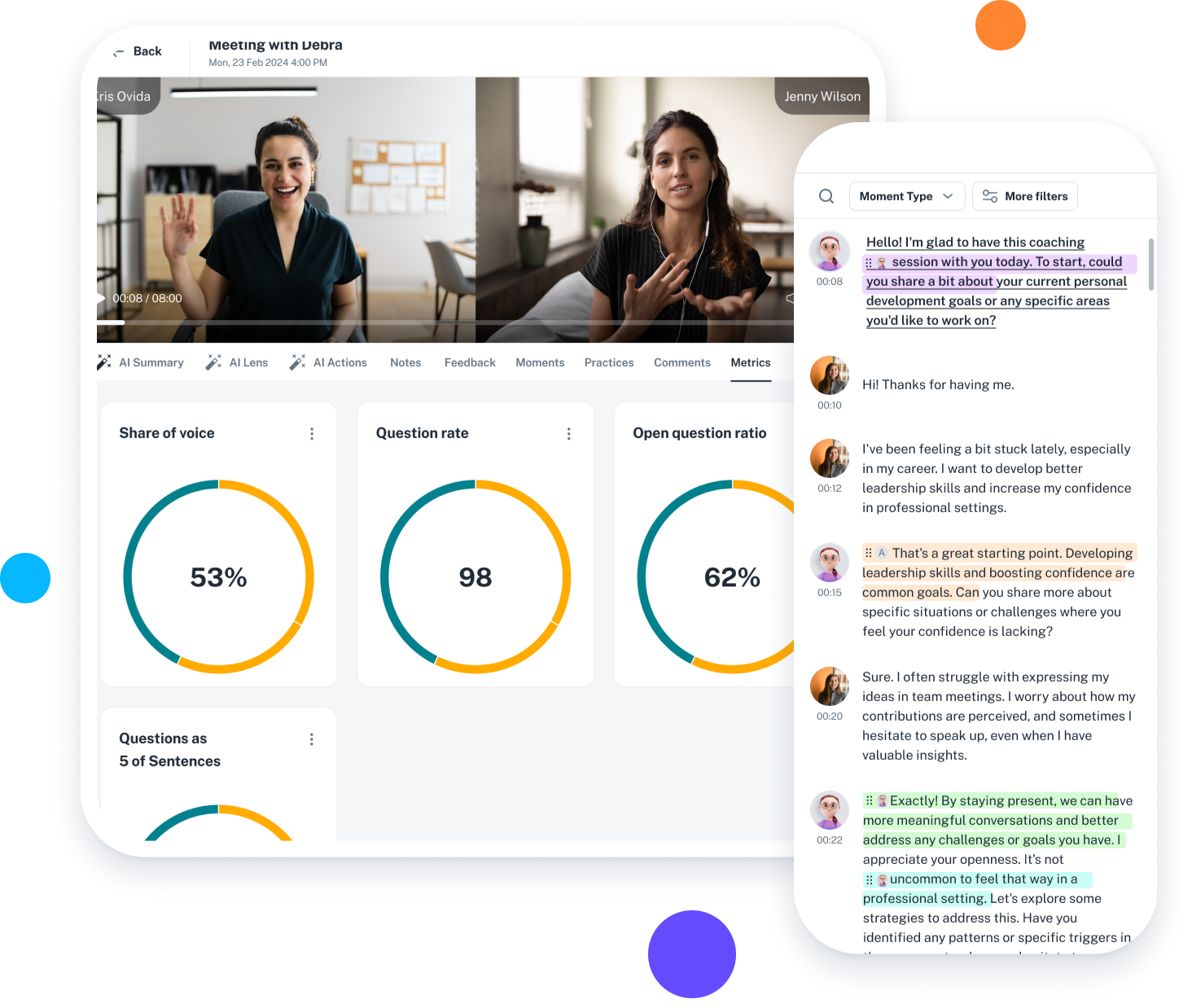 The HWH Ovida session analytics platform